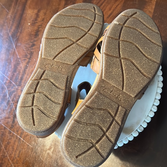 Clarks Collection 9 1/2 M ROSEVILLE COVE Leather Upper New in Box Brown Women’s - Picture 5 of 14